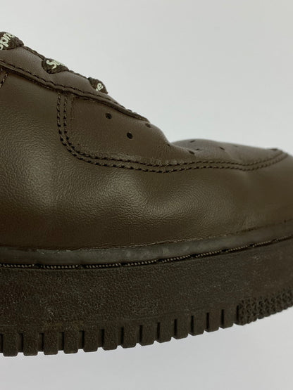 【中古品】【メンズ】 Supreme シュプリーム × NIKE ナイキ 別注 コラボ AIR FORCE 1 LOW/SUPREME CU9225-200 エアフォース1 ロー シュプリーム スニーカー 靴 160-251113-kk-39-min カラー：BAROQUE BROWN/BAROQUE BROWN 万代Net店