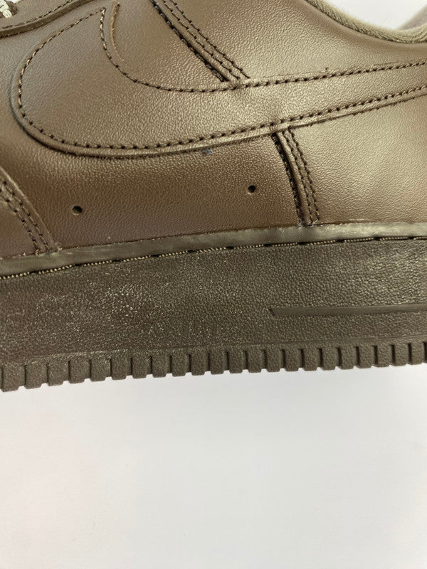 【中古品】【メンズ】 Supreme シュプリーム × NIKE ナイキ 別注 コラボ AIR FORCE 1 LOW/SUPREME CU9225-200 エアフォース1 ロー シュプリーム スニーカー 靴 160-251113-kk-39-min カラー：BAROQUE BROWN/BAROQUE BROWN 万代Net店