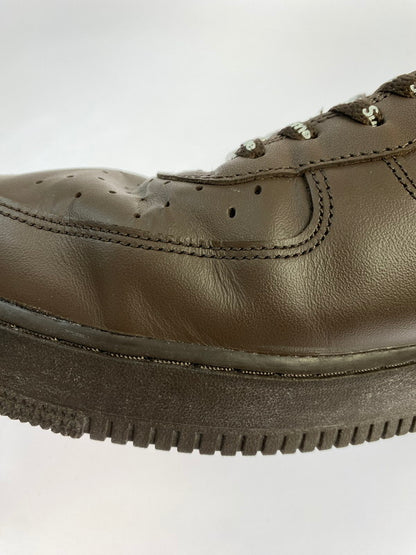 【中古品】【メンズ】 Supreme シュプリーム × NIKE ナイキ 別注 コラボ AIR FORCE 1 LOW/SUPREME CU9225-200 エアフォース1 ロー シュプリーム スニーカー 靴 160-251113-kk-39-min カラー：BAROQUE BROWN/BAROQUE BROWN 万代Net店