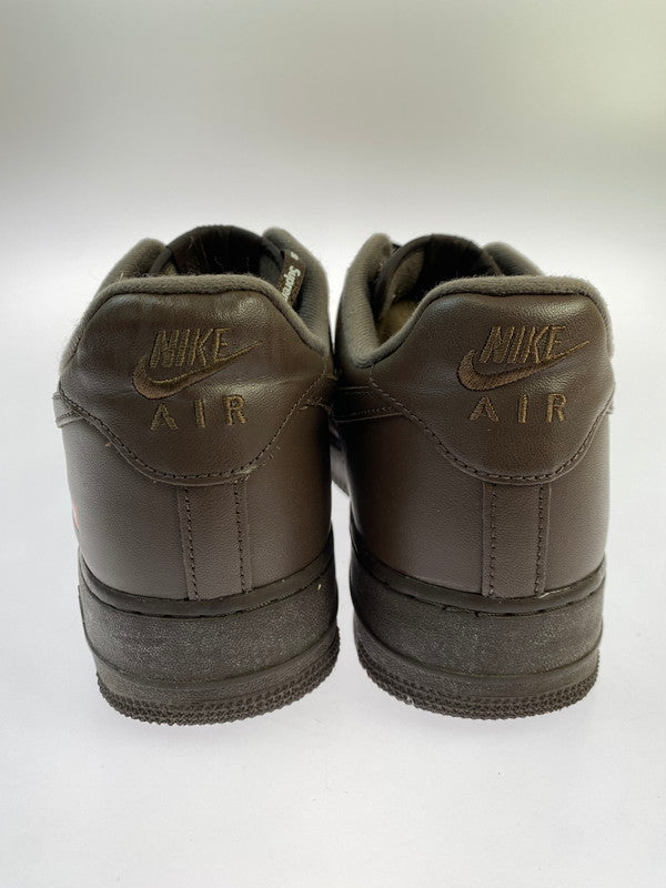 【中古品】【メンズ】 Supreme シュプリーム × NIKE ナイキ 別注 コラボ AIR FORCE 1 LOW/SUPREME CU9225-200 エアフォース1 ロー シュプリーム スニーカー 靴 160-251113-kk-39-min カラー：BAROQUE BROWN/BAROQUE BROWN 万代Net店