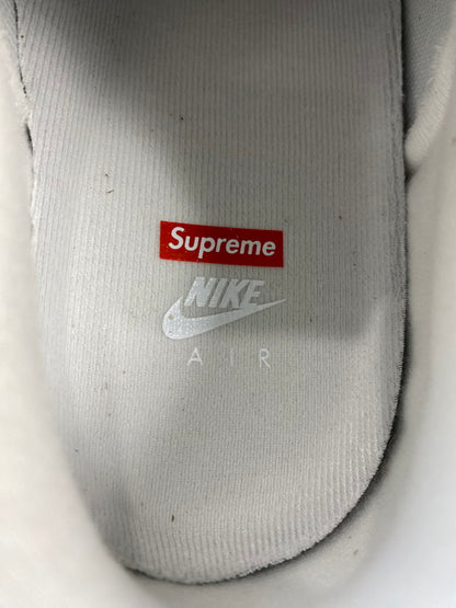 【未使用品】【メンズ】 Supreme シュプリーム × NIKE ナイキ 別注 コラボ AIR FORCE 1 LOW/SUPREME CU9225-100 エアフォース1 ロー シュプリーム スニーカー 靴 160-251113-kk-38-min カラー：WHITE/WHITE 万代Net店