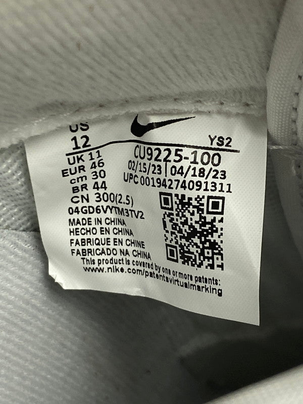 【未使用品】【メンズ】 Supreme シュプリーム × NIKE ナイキ 別注 コラボ AIR FORCE 1 LOW/SUPREME CU9225-100 エアフォース1 ロー シュプリーム スニーカー 靴 160-251113-kk-38-min カラー：WHITE/WHITE 万代Net店