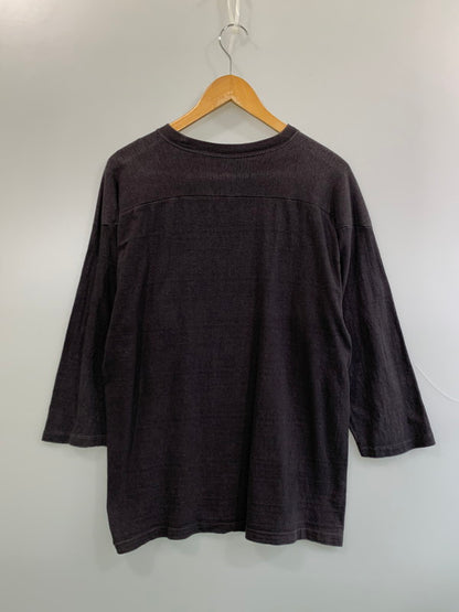 【中古品】【メンズ】 WAREHOUSE ウエアハウス FOOTBALL TEE DOGIES フットボール ティー ドギーズ メンズ 長袖 ロングスリーブ 145-260703-hu-37-min サイズ：42 カラー：ダークグレー 万代Net店