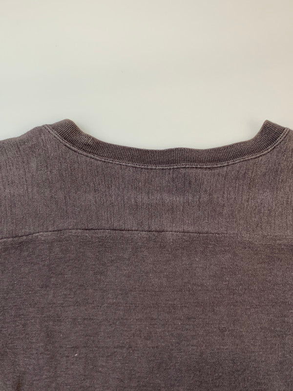 【中古品】【メンズ】 WAREHOUSE ウエアハウス FOOTBALL TEE DOGIES フットボール ティー ドギーズ メンズ 長袖 ロングスリーブ 145-260703-hu-37-min サイズ：42 カラー：ダークグレー 万代Net店