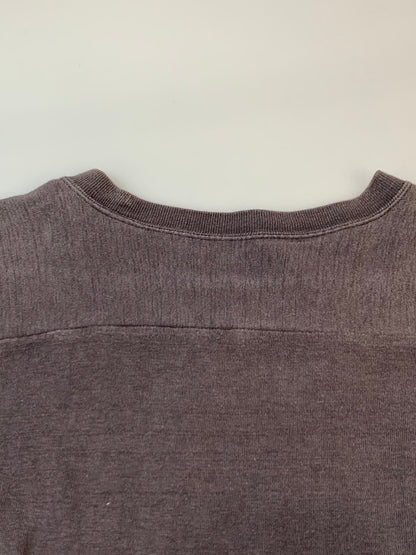 【中古品】【メンズ】 WAREHOUSE ウエアハウス FOOTBALL TEE DOGIES フットボール ティー ドギーズ メンズ 長袖 ロングスリーブ 145-260703-hu-37-min サイズ：42 カラー：ダークグレー 万代Net店