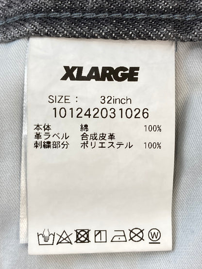 【中古品】【メンズ】 X-LARGE エクストララージ 101242031026 ×TUPAC DENIM PANTS デニムパンツ 153-251112-ks-53-min サイズ：32 カラー：グレー 万代Net店