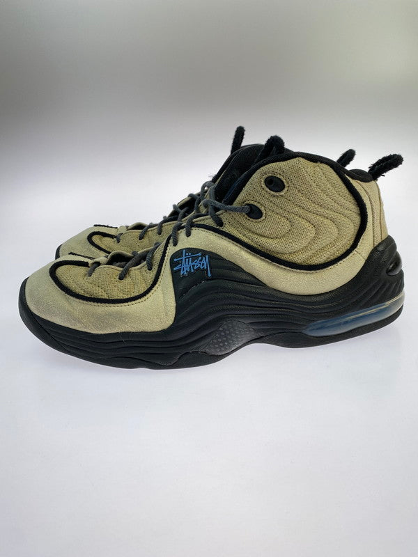 【中古品】【メンズ】 NIKE ナイキ × STUSSY ステューシー 別注 コラボ AIR PENNY 2 SP DX6934-200 エア ペニー 2 スペシャル スニーカー 靴 160-251113-kk-36-min カラー：RATTAN/BLACK-LIMESTONE 万代Net店