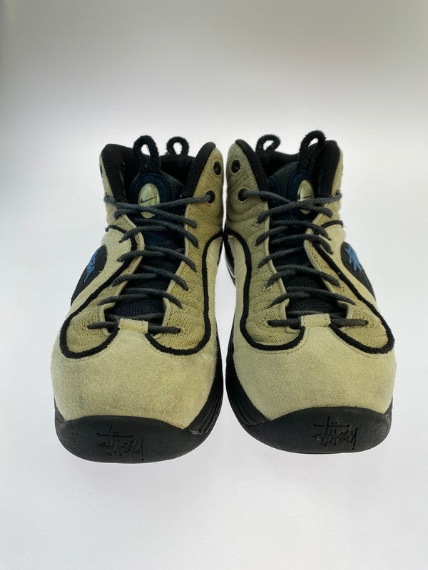 【中古品】【メンズ】 NIKE ナイキ × STUSSY ステューシー 別注 コラボ AIR PENNY 2 SP DX6934-200 エア ペニー 2 スペシャル スニーカー 靴 160-251113-kk-36-min カラー：RATTAN/BLACK-LIMESTONE 万代Net店