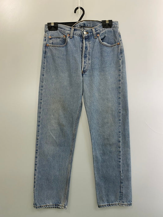 【現状渡し品】【メンズ】 Levi's リーバイス 90S 501 DENIM PANT 501-0191 90年代 501 デニム パンツ ヴィンテージ メンズ ボトムス ジーンズ ジーパン 157-251109-em-40-min サイズ：W33×L30 カラー：ライトインディゴ 万代Net店