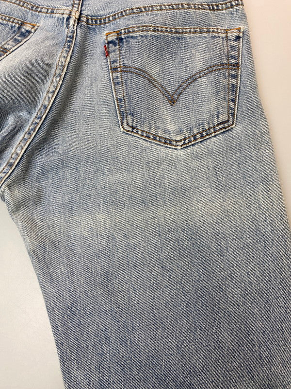 【現状渡し品】【メンズ】 Levi's リーバイス 90S 501 DENIM PANT 501-0191 90年代 501 デニム パンツ ヴィンテージ メンズ ボトムス ジーンズ ジーパン 157-251109-em-40-min サイズ：W33×L30 カラー：ライトインディゴ 万代Net店