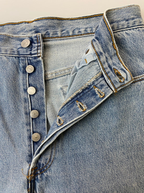 【現状渡し品】【メンズ】 Levi's リーバイス 90S 501 DENIM PANT 501-0191 90年代 501 デニム パンツ ヴィンテージ メンズ ボトムス ジーンズ ジーパン 157-251109-em-40-min サイズ：W33×L30 カラー：ライトインディゴ 万代Net店