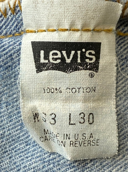 【現状渡し品】【メンズ】 Levi's リーバイス 90S 501 DENIM PANT 501-0191 90年代 501 デニム パンツ ヴィンテージ メンズ ボトムス ジーンズ ジーパン 157-251109-em-40-min サイズ：W33×L30 カラー：ライトインディゴ 万代Net店