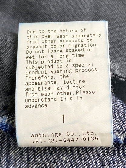 【中古品】【メンズ】 A.PRESSE アプレッセ 24AAP-04-28H TYPE.1 DENIM TROUSERS デニムパンツ ボトムス 151-251111-AS-35-min サイズ：1 カラー：インディゴ 万代Net店