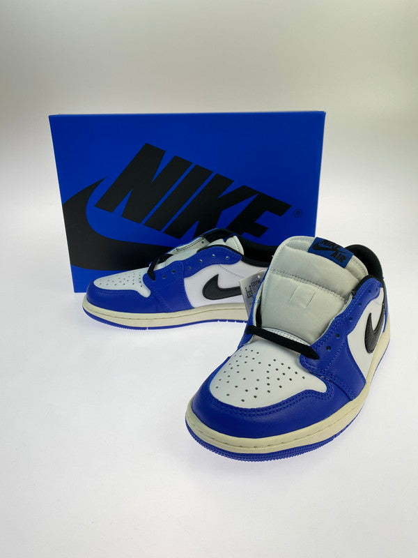 【未使用品】【メンズ】 NIKE ナイキ AIR JORDAN 1 RETRO LOW OG CZ0790-140 エア ジョーダン 1 レトロ ロー オリジナル スニーカー 靴 160-251113-kk-33-min カラー：WHITE/BLACK-GAME ROYAL-SAIL 万代Net店