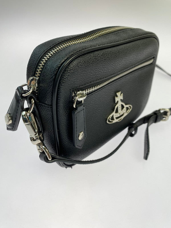 【中古品】【レディース】 Vivienne Westwood ヴィヴィアンウエストウッド カメラバッグ 188-251116-AS-14-min カラー：ブラック 万代Net店