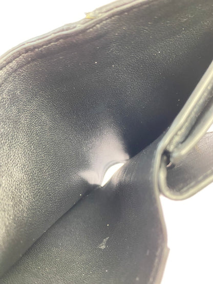 【中古品】【メンズ/レディース】 BALENCIAGA バレンシアガ MONACO MINI WALLET 765459 モナコ ミニウォレット 二つ折り財布 181-251113-kk-04-min カラー：ブラック 万代Net店