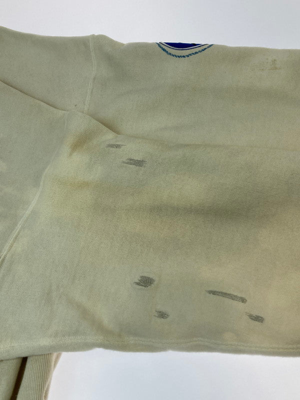 【現状渡し品】【メンズ】 BOW WOW バウ・ワウ BW242-USSA USN SEEBEES SWEATSHIRTS AGING スウェットシャツ トップス 142-251112-ks-38-min サイズ：XL カラー：アイボリー 万代Net店