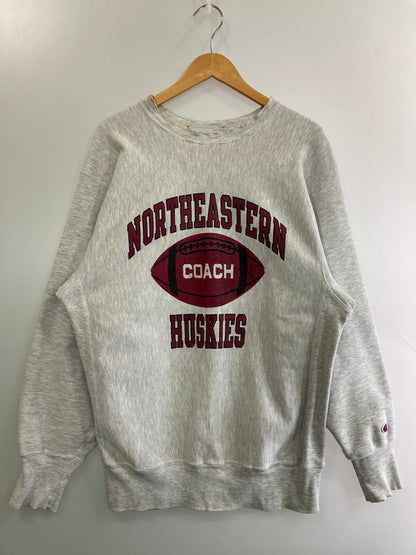 【現状渡し品】【メンズ】 Champion チャンピオン 80S NORTHEASTERN HUSKIES REVERSE WEAVE SWEAT スウェット トップス 146-251112-ks-39-min サイズ：不明 万代Net店
