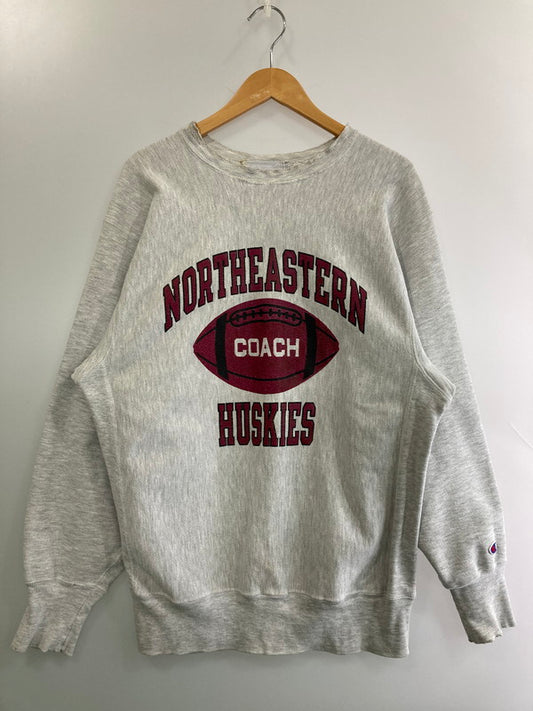 【現状渡し品】【メンズ】 Champion チャンピオン 80S NORTHEASTERN HUSKIES REVERSE WEAVE SWEAT スウェット トップス 146-251112-ks-39-min サイズ：不明 万代Net店