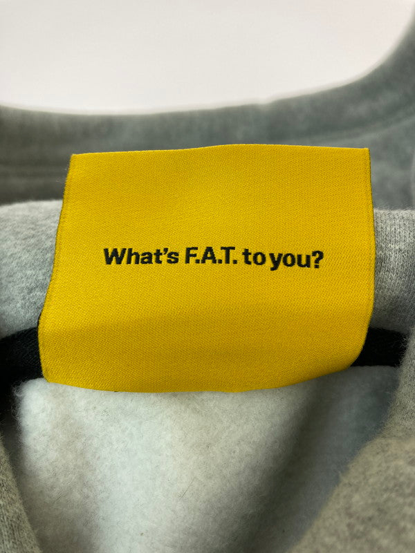 【中古品】【メンズ】 FAT エフエーティー F32310-SW03-AB ESSENTIALS HOODIE フーディ 142-251112-ks-50-min サイズ：SKINNY カラー：ライトグレー 万代Net店