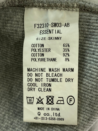 【中古品】【メンズ】 FAT エフエーティー F32310-SW03-AB ESSENTIALS HOODIE フーディ 142-251112-ks-50-min サイズ：SKINNY カラー：ライトグレー 万代Net店