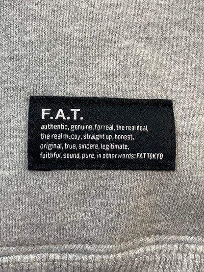 【中古品】【メンズ】 FAT エフエーティー F32310-SW03-AB ESSENTIALS HOODIE フーディ 142-251112-ks-50-min サイズ：SKINNY カラー：ライトグレー 万代Net店