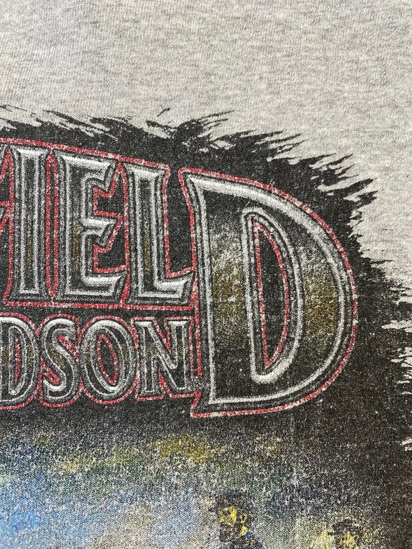 【現状渡し品】【メンズ】 HARLEY DAVIDSON ハーレーダビッドソン SS POCKET TEE Tシャツ トップス 146-251222-zi-28-min サイズ：XL カラー：グレー 万代Net店