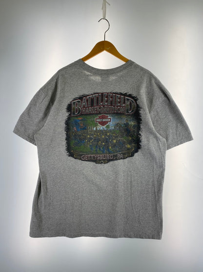 【現状渡し品】【メンズ】 HARLEY DAVIDSON ハーレーダビッドソン SS POCKET TEE Tシャツ トップス 146-251222-zi-28-min サイズ：XL カラー：グレー 万代Net店