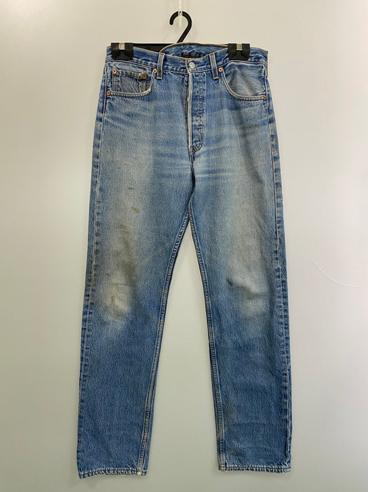 【現状渡し品】【メンズ】 Levi's リーバイス 501-0115 USA製 99年5月製造 501 DENIM PANTS ヴィンテージ デニム パンツ メンズ ボトムス アメリカ製 ジーンズ ジーパン 157-251121-em-29-min サイズ：33×34 カラー：インディゴブルー 万代Net店