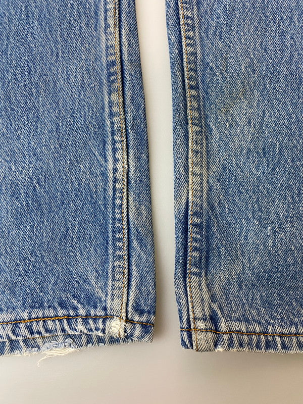 【現状渡し品】【メンズ】 Levi's リーバイス 501-0115 USA製 99年5月製造 501 DENIM PANTS ヴィンテージ デニム パンツ メンズ ボトムス アメリカ製 ジーンズ ジーパン 157-251121-em-29-min サイズ：33×34 カラー：インディゴブルー 万代Net店