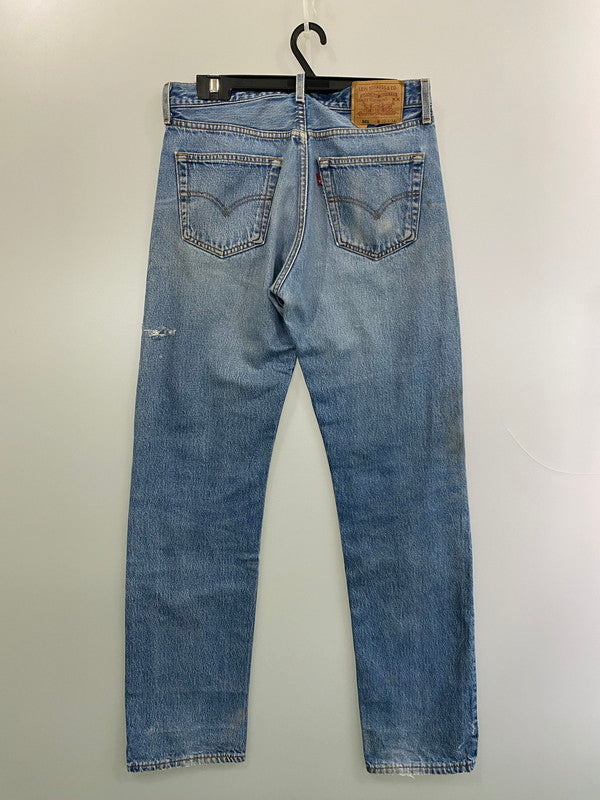【現状渡し品】【メンズ】 Levi's リーバイス 501-0115 USA製 99年5月製造 501 DENIM PANTS ヴィンテージ デニム パンツ メンズ ボトムス アメリカ製 ジーンズ ジーパン 157-251121-em-29-min サイズ：33×34 カラー：インディゴブルー 万代Net店