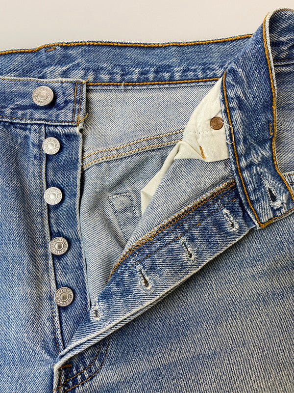 【現状渡し品】【メンズ】 Levi's リーバイス 501-0115 USA製 99年5月製造 501 DENIM PANTS ヴィンテージ デニム パンツ メンズ ボトムス アメリカ製 ジーンズ ジーパン 157-251121-em-29-min サイズ：33×34 カラー：インディゴブルー 万代Net店