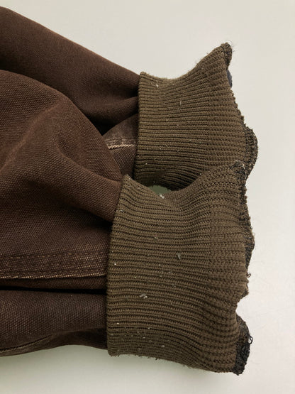 【中古品】【メンズ】 Carhartt カーハート 00S COMPANY LOGO ACTIVE JACKET BROWN アクティブジャケット アウター 146-251114-AS-2-min サイズ：2XL カラー：ブラウン 万代Net店