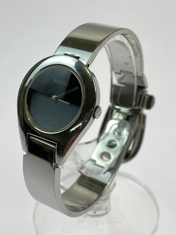 【現状渡し品】【レディース】 GUCCI グッチ BANGLE WATCH 6700L バングルウォッチ 腕時計 197-251212-yn-11-min カラー：シルバー 万代Net店