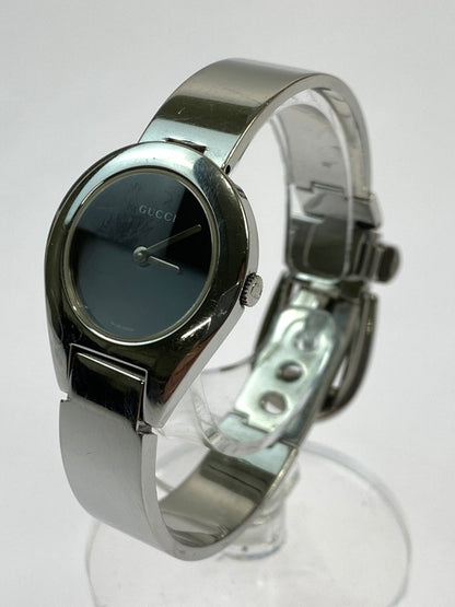 【現状渡し品】【レディース】 GUCCI グッチ BANGLE WATCH 6700L バングルウォッチ 腕時計 197-251212-yn-11-min カラー：シルバー 万代Net店