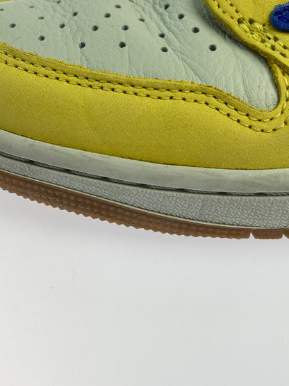 【中古品】【メンズ】 NIKE ナイキ × TRAVIS SCOTT トラビス・スコット 別注 コラボ WMNS AIR JORDAN 1 LOW OG SP CANARY DZ4137-700 ウィメンズ エア ジョーダン 1 ロー オリジナル スニーカー 靴 160-251113-kk-13-min カラー：ANARY/RACER BLUE-LIGHT SILVER 万代Net店