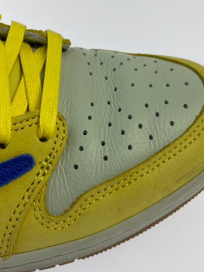 【中古品】【メンズ】 NIKE ナイキ × TRAVIS SCOTT トラビス・スコット 別注 コラボ WMNS AIR JORDAN 1 LOW OG SP CANARY DZ4137-700 ウィメンズ エア ジョーダン 1 ロー オリジナル スニーカー 靴 160-251113-kk-13-min カラー：ANARY/RACER BLUE-LIGHT SILVER 万代Net店