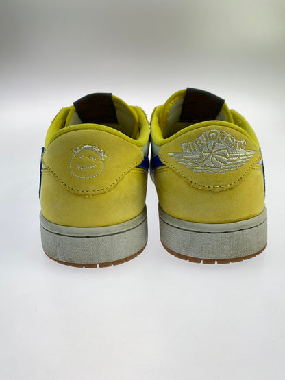 【中古品】【メンズ】 NIKE ナイキ × TRAVIS SCOTT トラビス・スコット 別注 コラボ WMNS AIR JORDAN 1 LOW OG SP CANARY DZ4137-700 ウィメンズ エア ジョーダン 1 ロー オリジナル スニーカー 靴 160-251113-kk-13-min カラー：ANARY/RACER BLUE-LIGHT SILVER 万代Net店