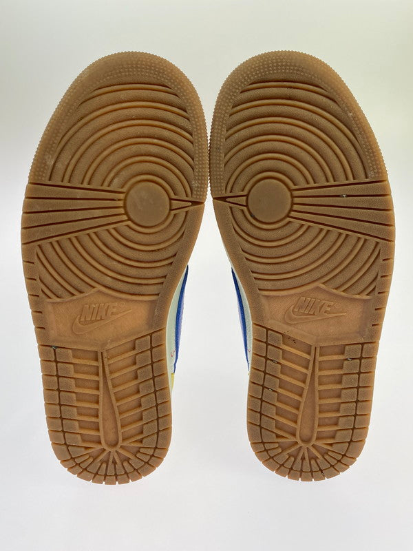 【中古品】【メンズ】 NIKE ナイキ × TRAVIS SCOTT トラビス・スコット 別注 コラボ WMNS AIR JORDAN 1 LOW OG SP CANARY DZ4137-700 ウィメンズ エア ジョーダン 1 ロー オリジナル スニーカー 靴 160-251113-kk-13-min カラー：ANARY/RACER BLUE-LIGHT SILVER 万代Net店