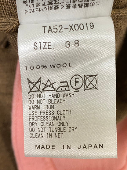 【中古品】【レディース】 TOGA ARCHIVES トーガ アーカイブス WOOL CARDIGAN ウール カーディガン TA52-X0019 トップス 170-260918-hu-26-min サイズ：38 カラー：ブラウン/ピンク 万代Net店