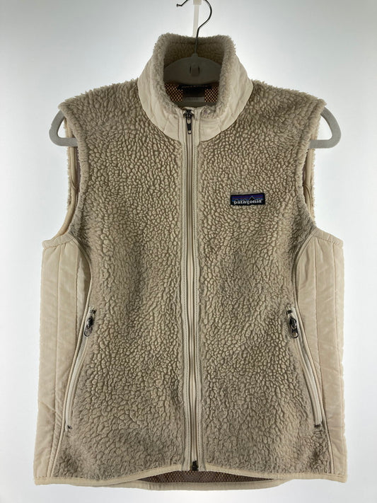 【中古品】【レディース】 patagonia パタゴニア 23080F8 RETRO X FLEECE VEST フリース ベスト 169-251114-AS-1-min サイズ：S カラー：ベージュ 万代Net店