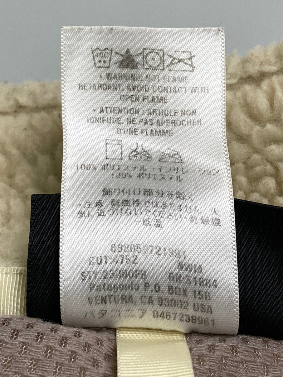 【中古品】【レディース】 patagonia パタゴニア 23080F8 RETRO X FLEECE VEST フリース ベスト 169-251114-AS-1-min サイズ：S カラー：ベージュ 万代Net店