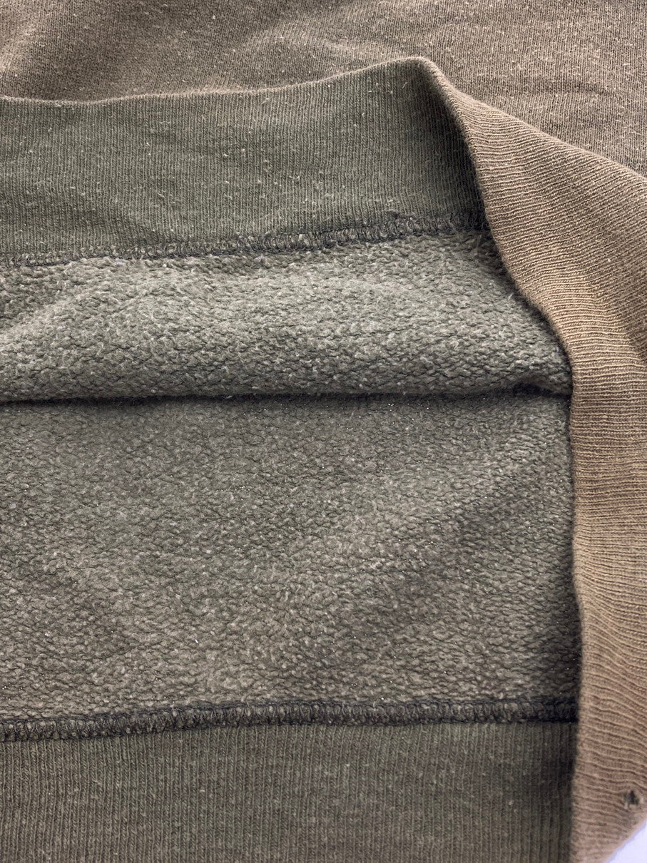 【現状渡し品】【メンズ】 ARTEX アルテックス 60-70S SWEATSHIRT KHAKI スウェットシャツ トレーナー 146-251111-AS-8-min サイズ：XL カラー：カーキ 万代Net店