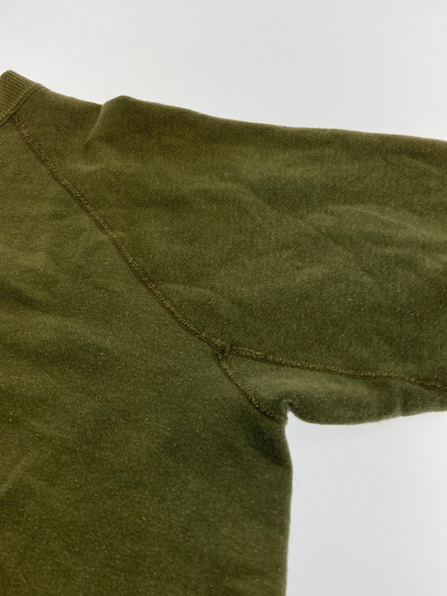 【現状渡し品】【メンズ】 ARTEX アルテックス 60-70S SWEATSHIRT KHAKI スウェットシャツ トレーナー 146-251111-AS-8-min サイズ：XL カラー：カーキ 万代Net店