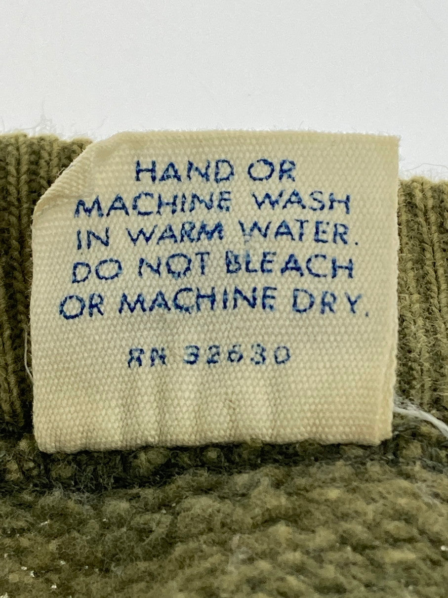 【現状渡し品】【メンズ】 ARTEX アルテックス 60-70S SWEATSHIRT KHAKI スウェットシャツ トレーナー 146-251111-AS-8-min サイズ：XL カラー：カーキ 万代Net店