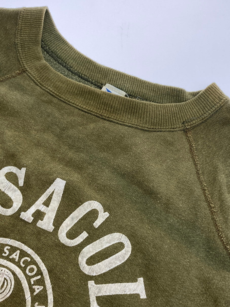 【現状渡し品】【メンズ】 ARTEX アルテックス 60-70S SWEATSHIRT KHAKI スウェットシャツ トレーナー 146-251111-AS-8-min サイズ：XL カラー：カーキ 万代Net店