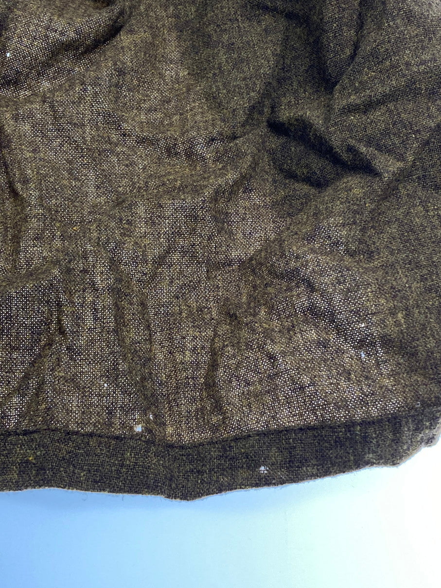 【現状渡し品】【メンズ】 PENDLETON ペンドルトン 60S WOOL OPEN COLAR SHIRT ウール オープンカラーシャツ ロングスリーブ 146-251111-AS-9-min サイズ：L カラー：ブラウン 万代Net店