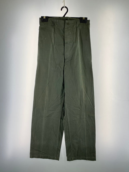 【中古品】【メンズ】 KOREAN ARMY コリアンアーミー HERRINGBONE BAKER PANTS ベイカーパンツ ボトムス 157-251118-AS-18-min サイズ：下記参照 カラー：カーキ 万代Net店