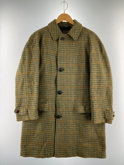 【中古品】【メンズ】 PENDLETON ペンドルトン WOOL CHECK COAT ウールチェックコート アウター 144-251111-AS-17-min サイズ：下記参照 カラー：グリーン/ブラウン 万代Net店