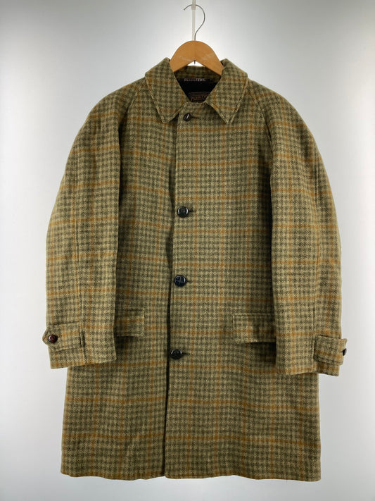 【中古品】【メンズ】 PENDLETON ペンドルトン WOOL CHECK COAT ウールチェックコート アウター 144-251111-AS-17-min サイズ：下記参照 カラー：グリーン/ブラウン 万代Net店
